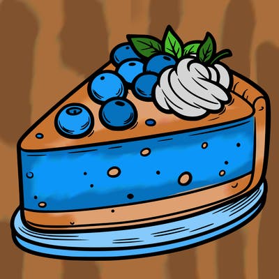 a cheesecake