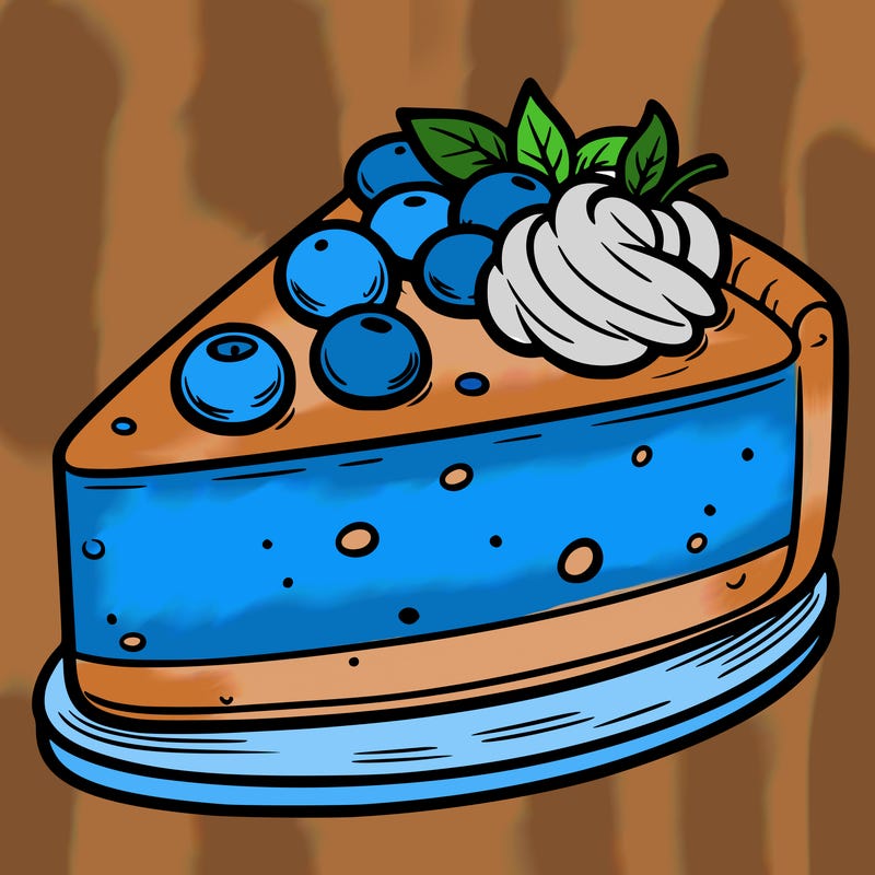 a cheesecake