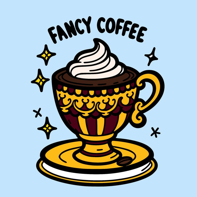 fancy coffee
