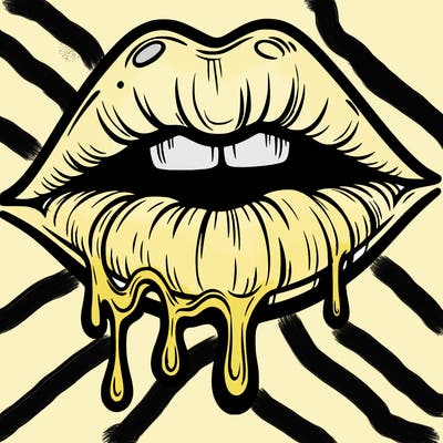 lips that look realistic and drip