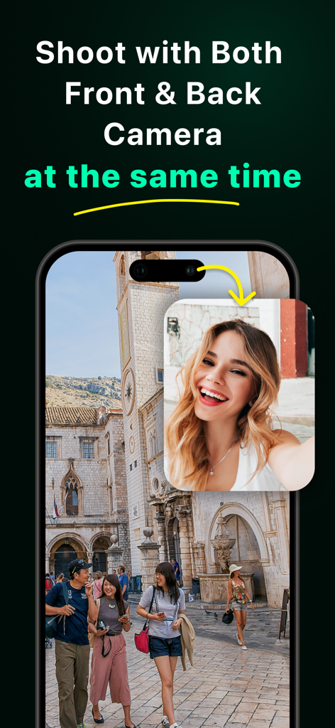Front & Back Camera Recording - Photo & Video App | MWM