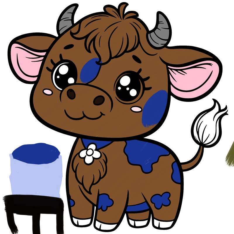 cute cow