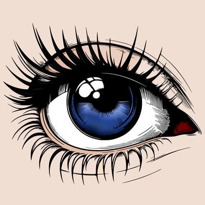 realistic eye