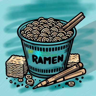 ramen noodles