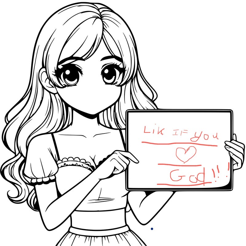 realistic pretty girl holding blank sign