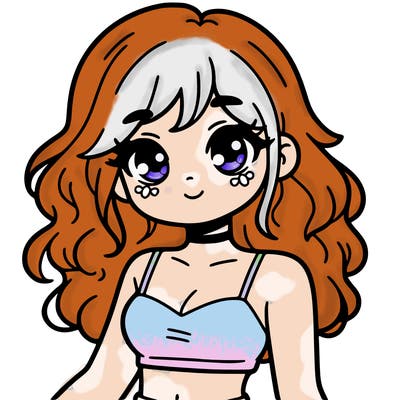 girl in a cute crop top