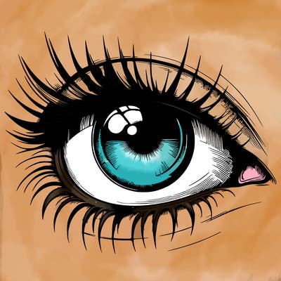 realistic eye