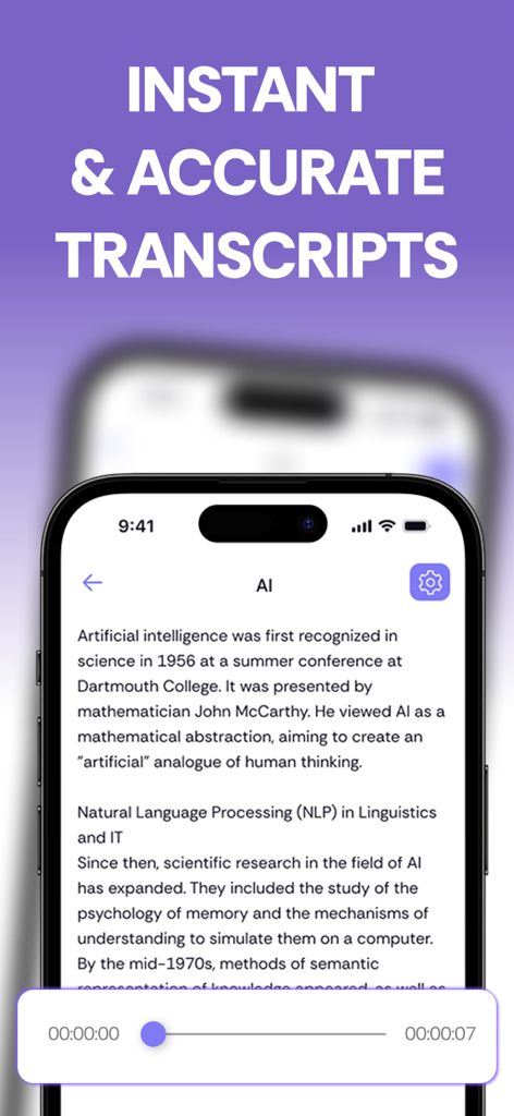 AI Note Taker | Fast Audio to Text & Instant Transcription