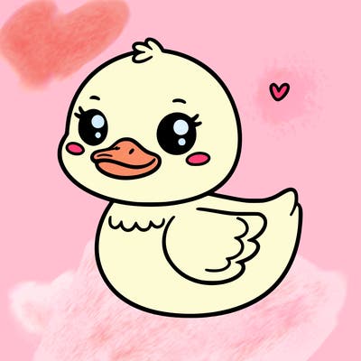 cute duck