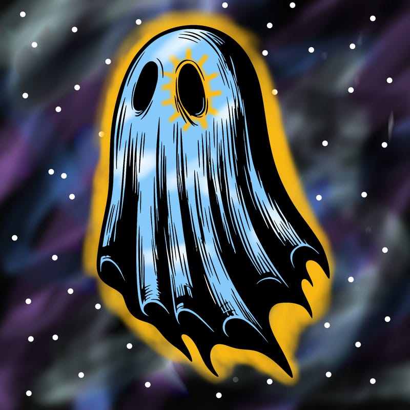 realistic creepy ghost