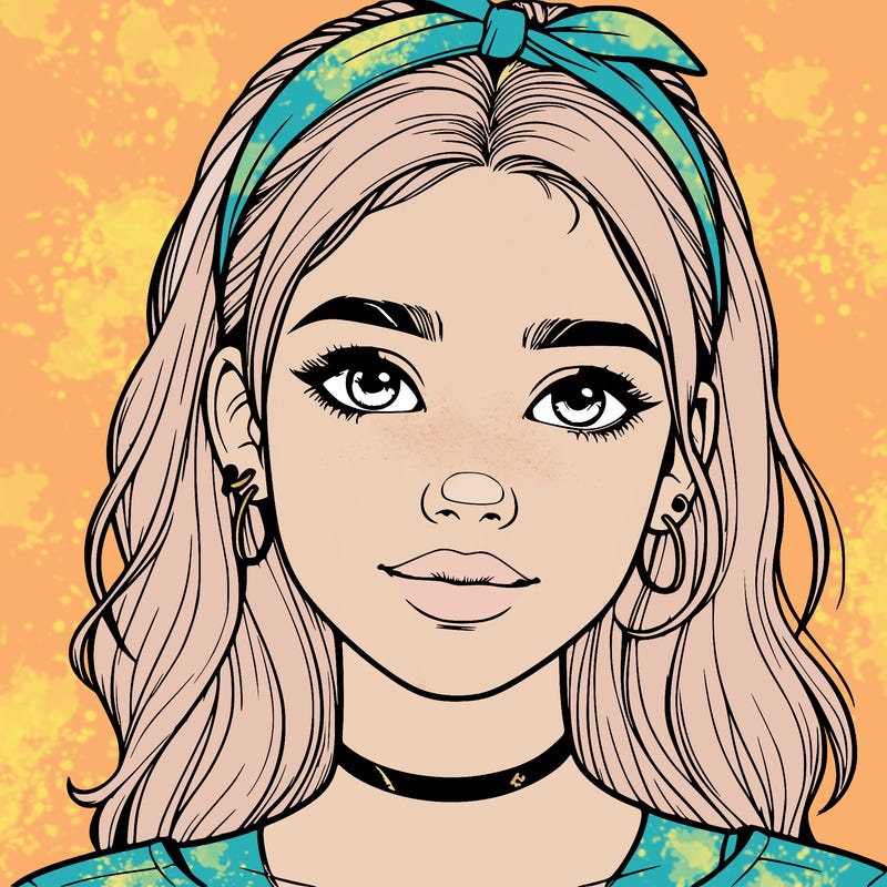 realistic teenage girl