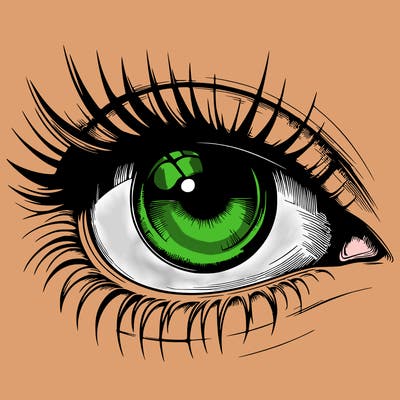 realistic eye