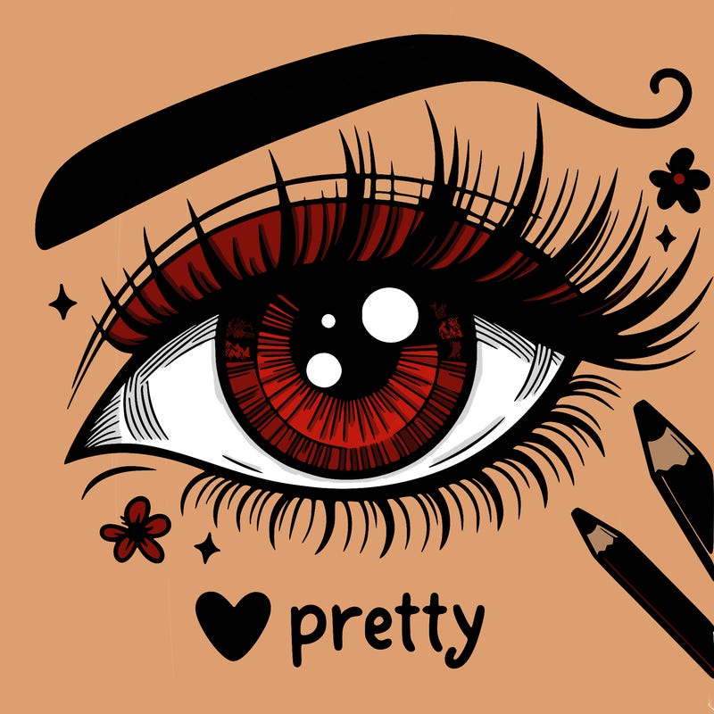 pretty eye