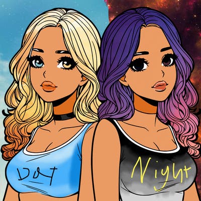 realistic twin sisters