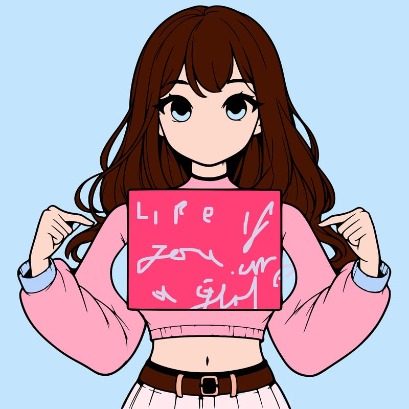 girl holding a blank sign in a long sleeve crop top