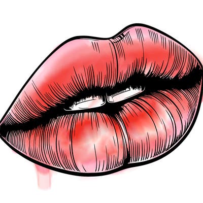 realistic lips