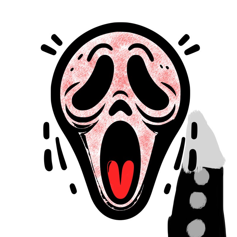 scream face