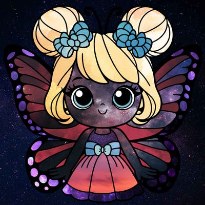 butterfly girl