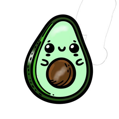 cute avocado