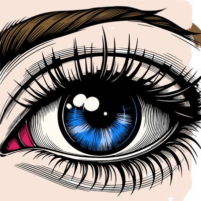 realistic eye