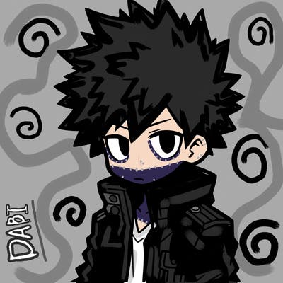 spiky hair anime boy wearing a jacket