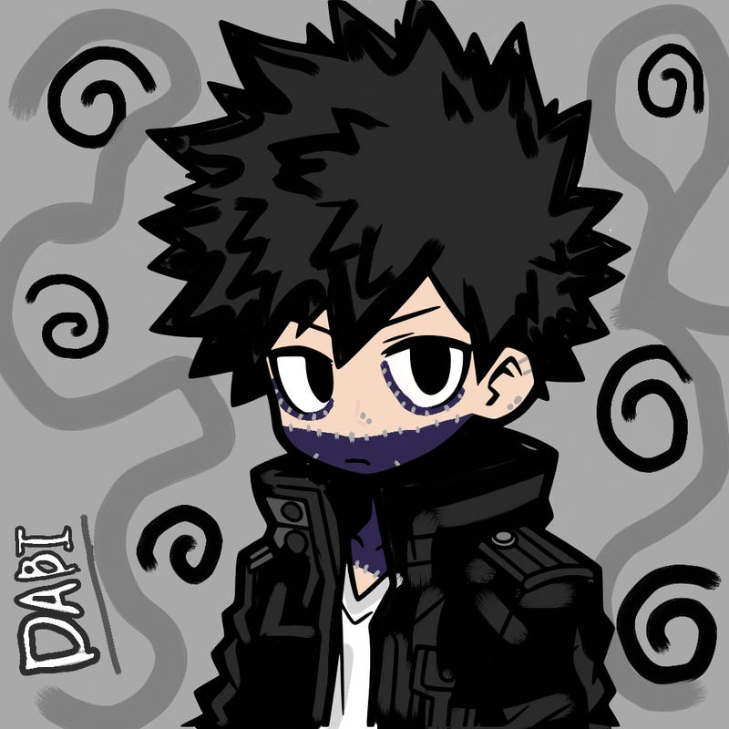 spiky hair anime boy wearing a jacket