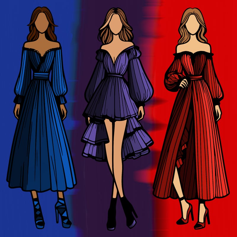 fashion models dresses