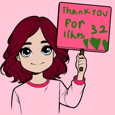 realistic girl holding up a sign