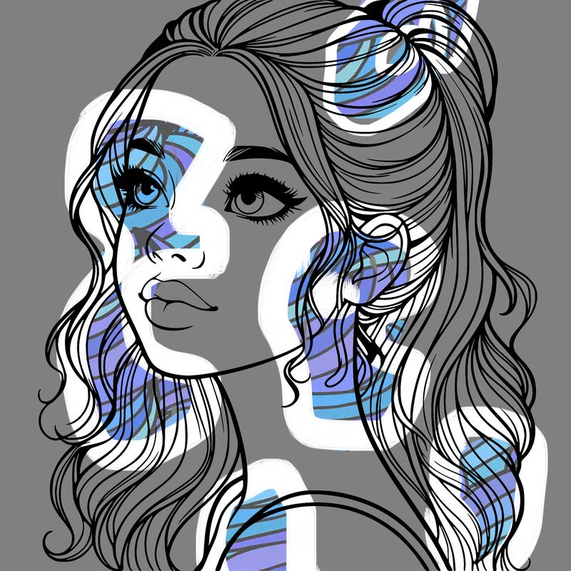 beautiful realistic girl