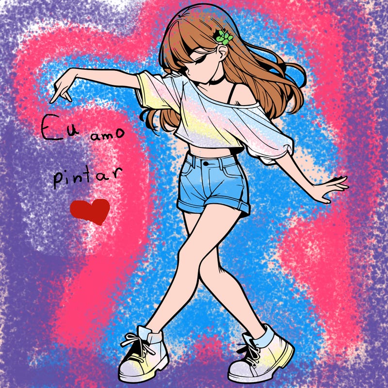 realistic girl danceing