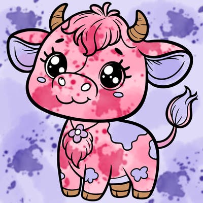 cute cow