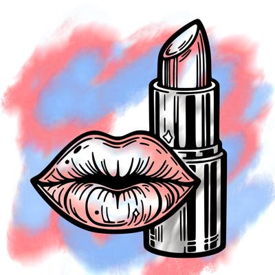 lips and lipstick