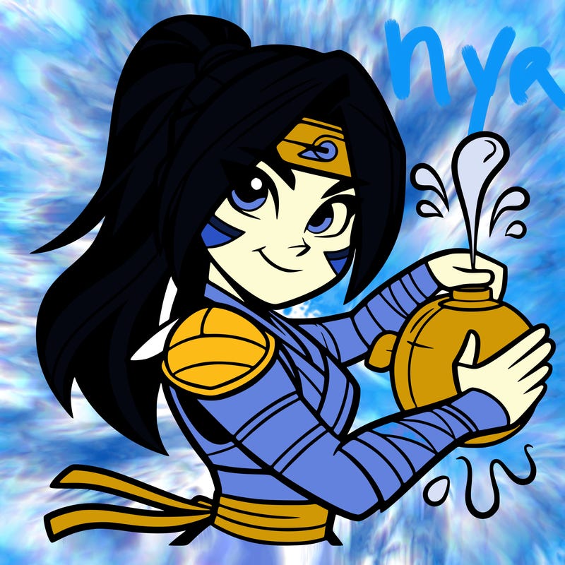 nya the water ninja from ninjago