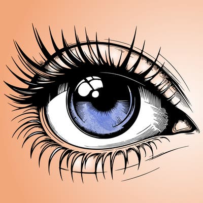 realistic eye