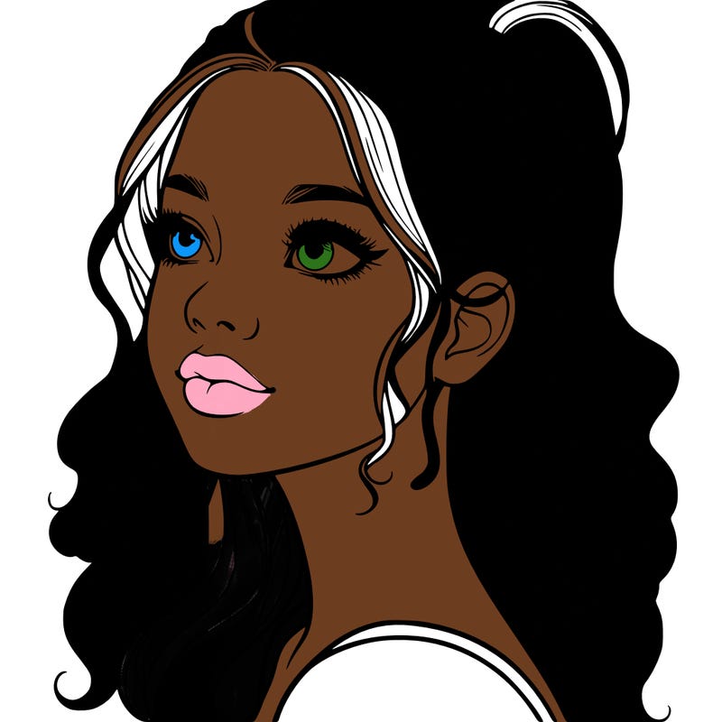 beautiful realistic girl