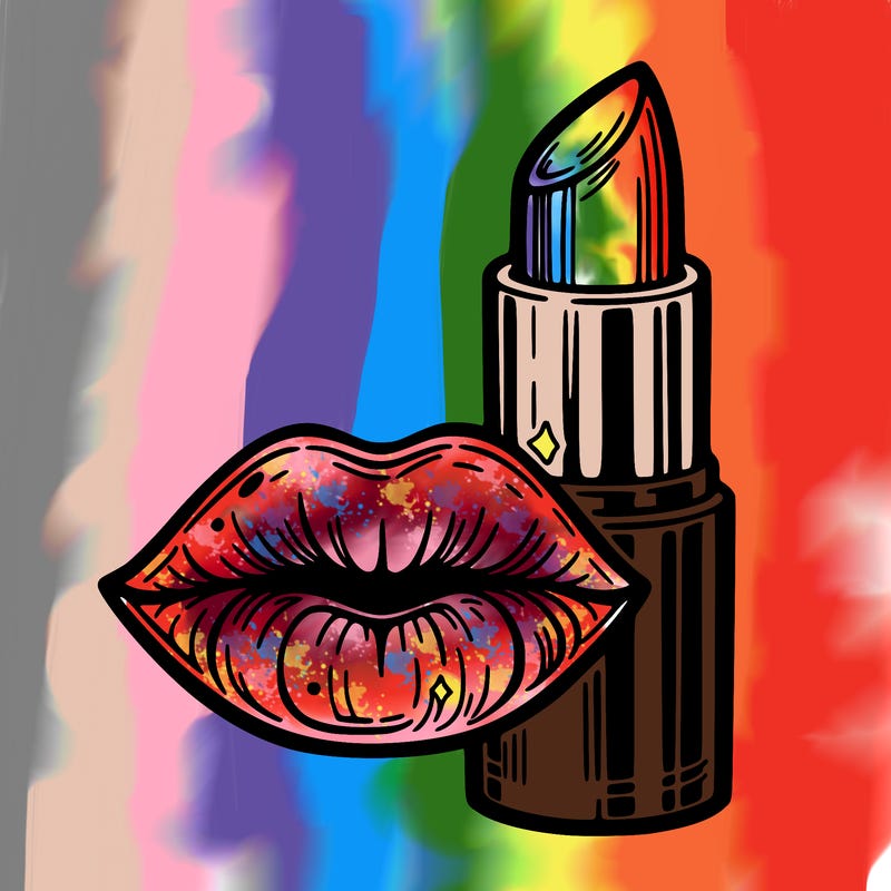 lips and lipstick
