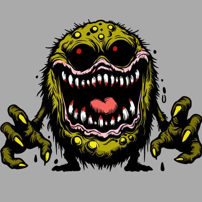 scary monster realistic