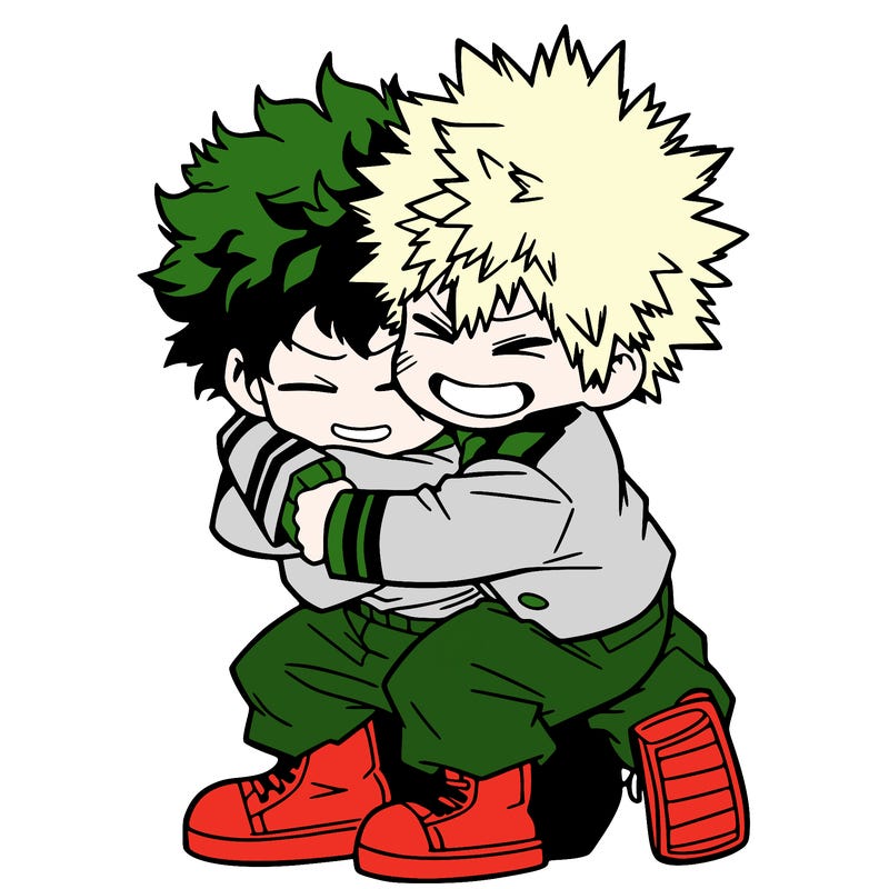 bakudeku hug