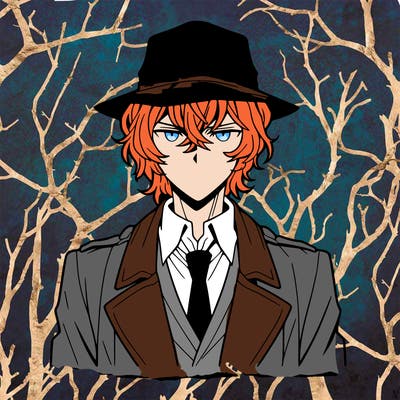 chuuya nakahara from bungo stray dog the anima