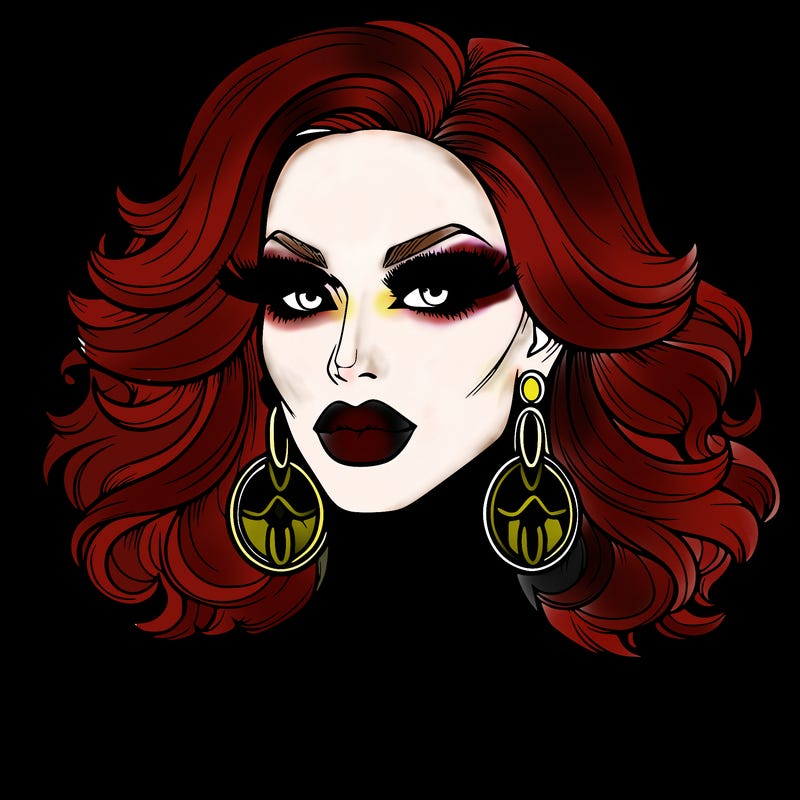 realistic drag queen
