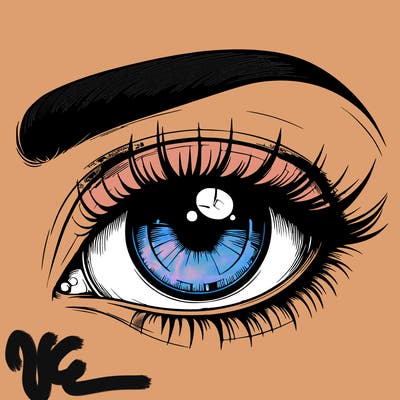 realistic eye