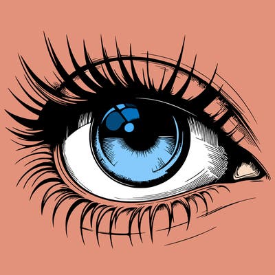 realistic eye