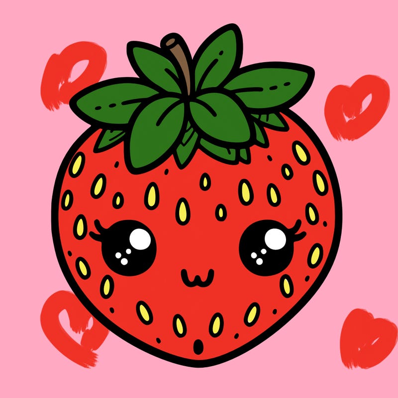 cute strawberry