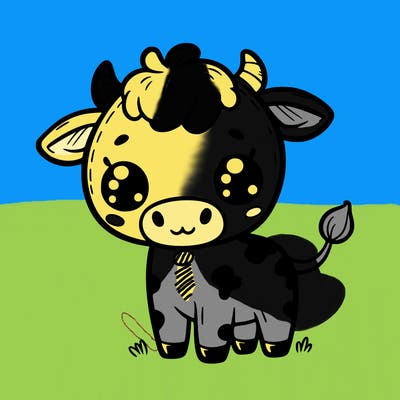 cute cow