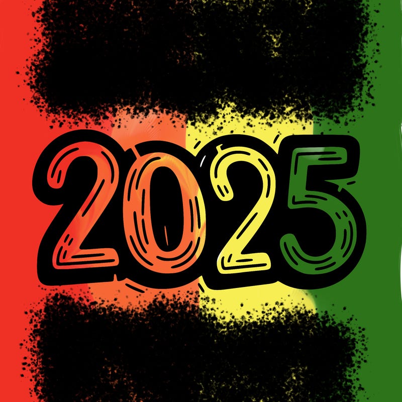 one line scrawled numbers sketch design “2025”