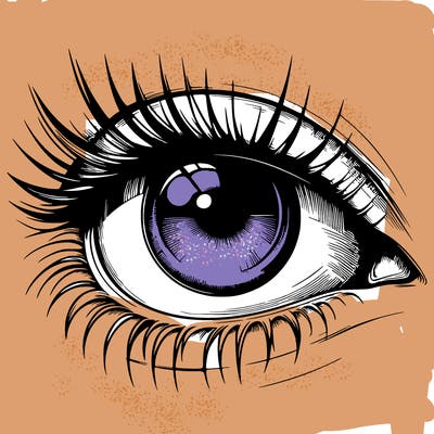 realistic eye