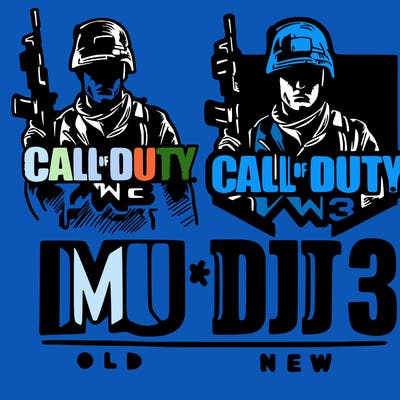 call of duty mw3 old and new logo