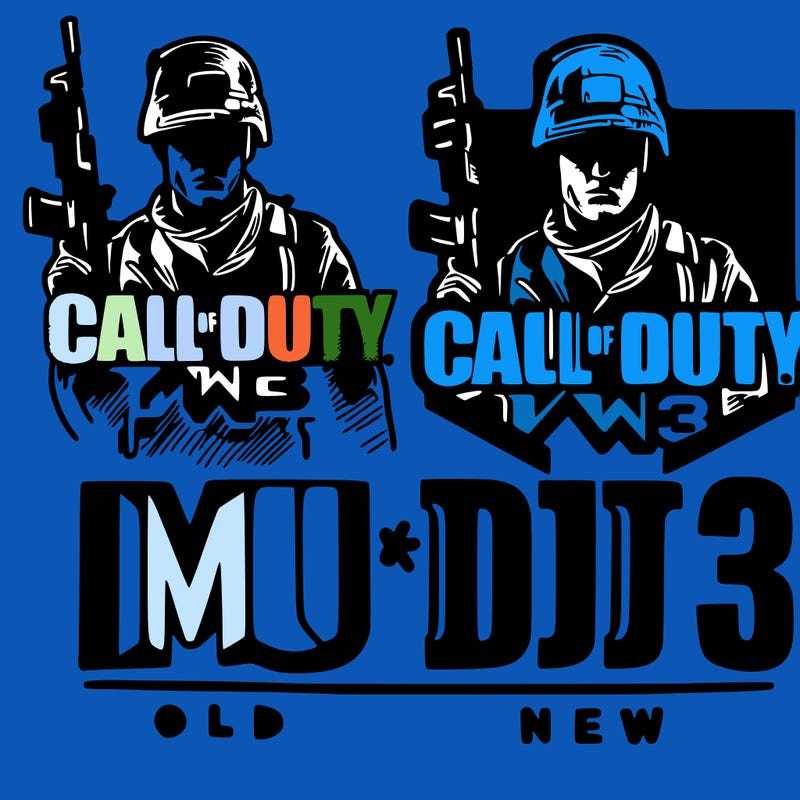 call of duty mw3 old and new logo
