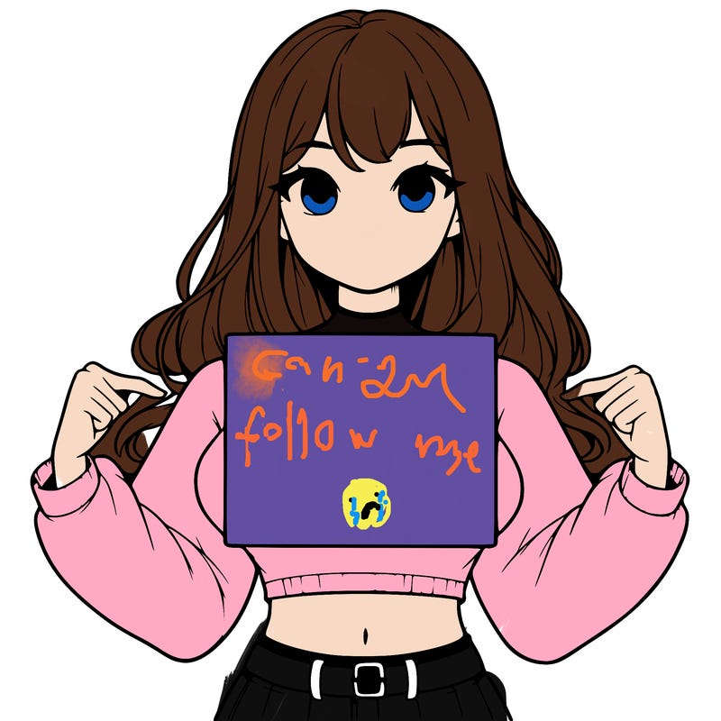 girl holding a blank sign in a long sleeve crop top