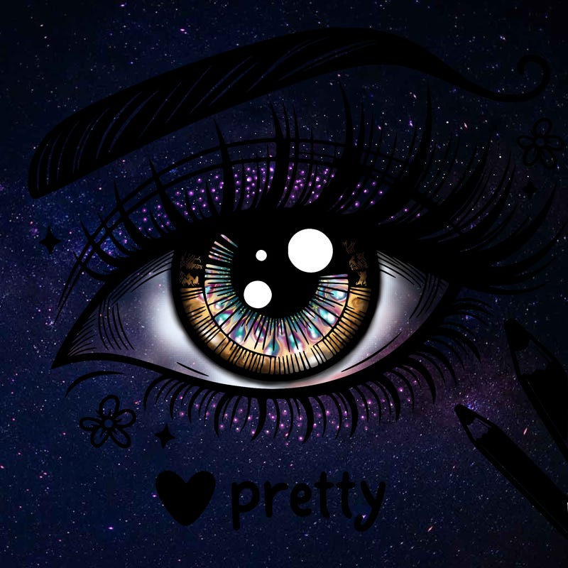 pretty eye